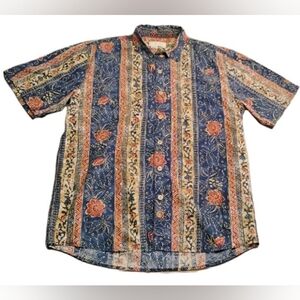 The Territory Ahead Casual Shirt Sz  L Men's Vintage Button Down Hawaiian